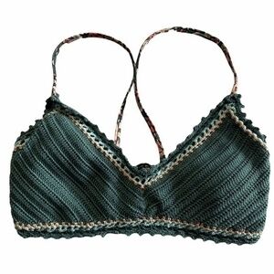 Xhilaration One Piece Bathing Suit Top Women M NWT